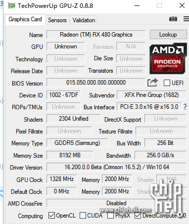 XFX Radeon RX 480 1