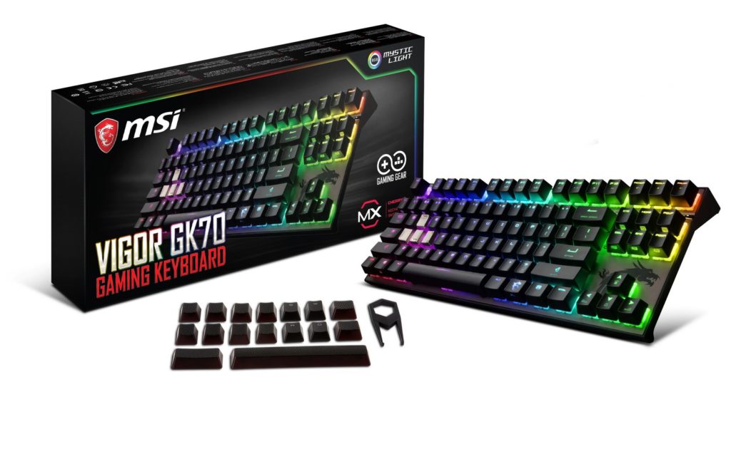 MSI stellt VIGOR GK80 & GK70 Gaming-Keyboards vor