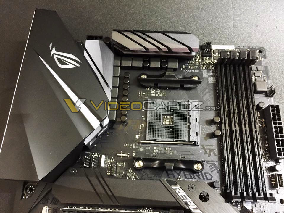 Bilder des ASUS ROG X470 Mainboards aufgetaucht