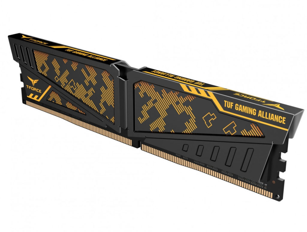 Team Group kündigt ASUS TUF Gaming Co-Branded T-Force DDR4-Speicher an