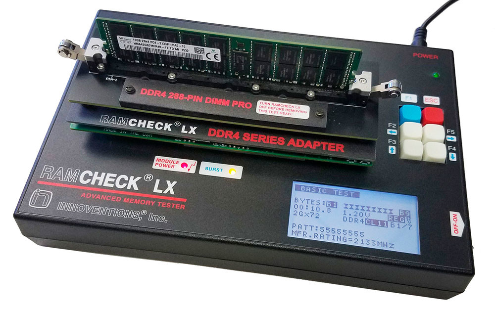 INNOVENTIONS führt Speicher-Tester für DDR4 ein