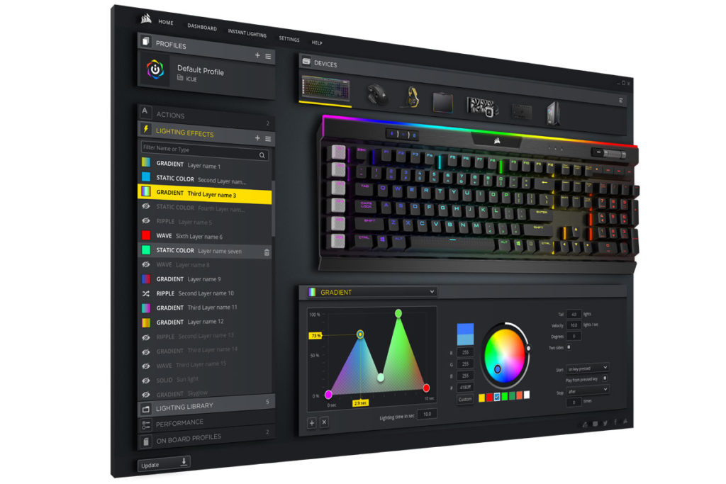 CORSAIR stellt auf der Computex 2018 die neue iCUE-Software und den DDR4-Speicher VENGEANCE RGB PRO vor