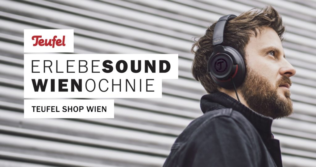 Lautsprecher Teufel eröffnet am 4.10.2018 Shop-in-Shop in Wien