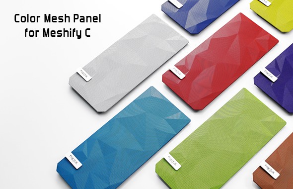 Fractal Design enthüllt farbige Mesh-Fronten für das Meshify C