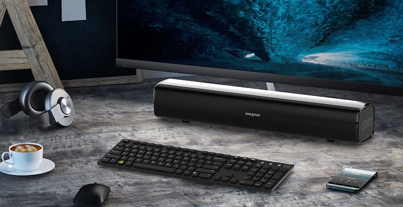Creative kündigt Stage Series-Soundbars an: Kräftiger Sound im edlen Gewand