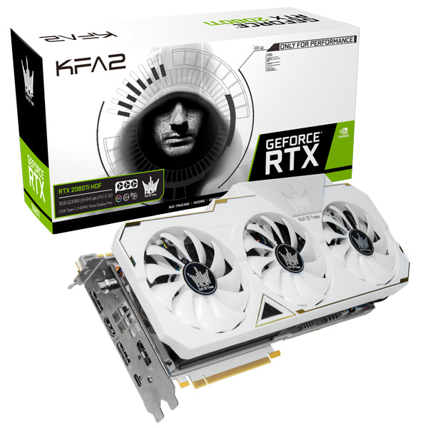 KFA2 GeForce RTX 2080 Ti Hall of Fame ist wieder erhältlich