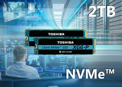 Toshiba Memory adressiert mit neuer XG6-P-SSD-Serie Workloads mit hohen Performance-Anforderungen