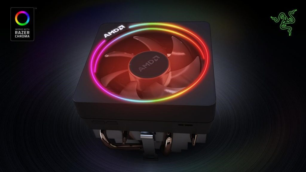 AMD Wraith Prism Kühler mit Razer Chroma kompatibel