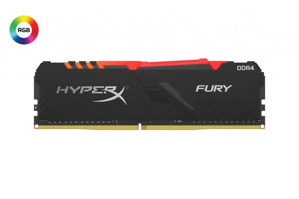 HyperX erweitert sein Speicherangebot um FURY DDR4 RGB