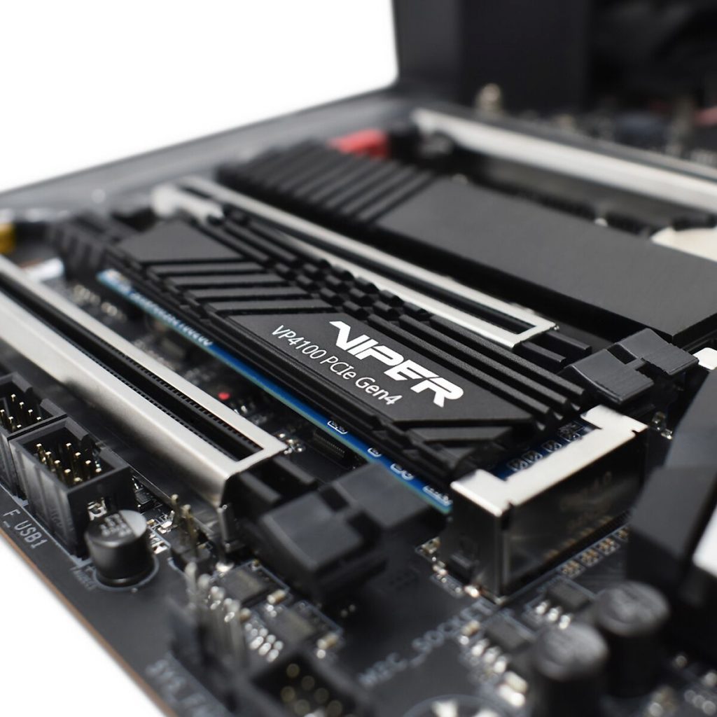 Viper Gaming präsentiert die neue Viper VP4100 M.2 PCIe Gen4 x4 SSD