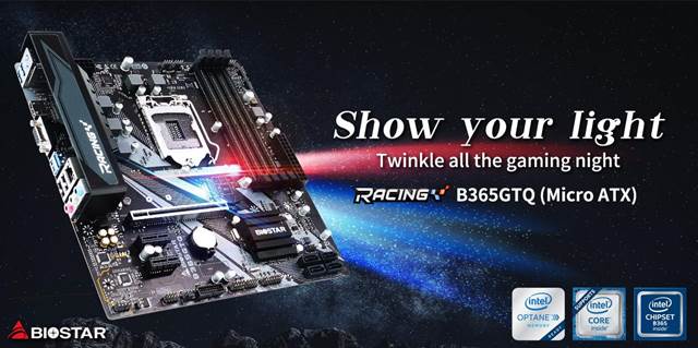 Englisch: BIOSTAR Launches New RACING Micro ATX Motherboard with the B365GTQ