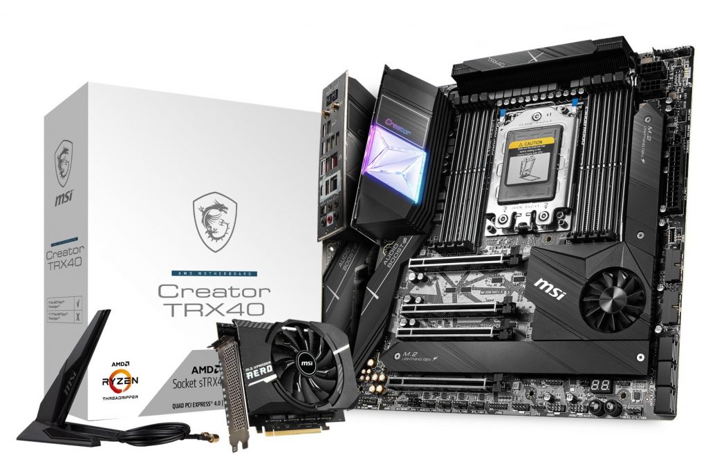 Threadripper 3970X MSI TRX40 Creator Mainboard