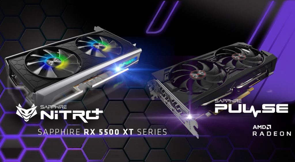 SAPPHIRE stellt neue Radeon RX 5500 XT Grafikkartenserie vor