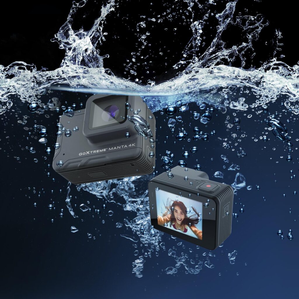 GoXtreme® stellt Action Cam „Manta 4K“ für beeindruckende Unterwasser-Aufnahmen in 4K Ultra HD Qualität vor GoExtreme Manta 4K
