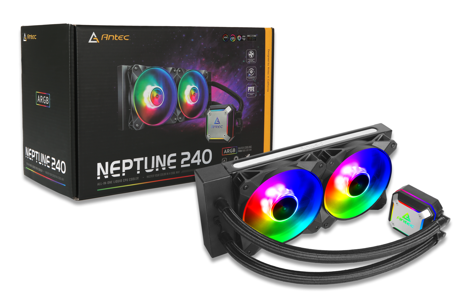 Antec präsentiert neuen Neptune All-in-One-ARGB-CPU-Kühler