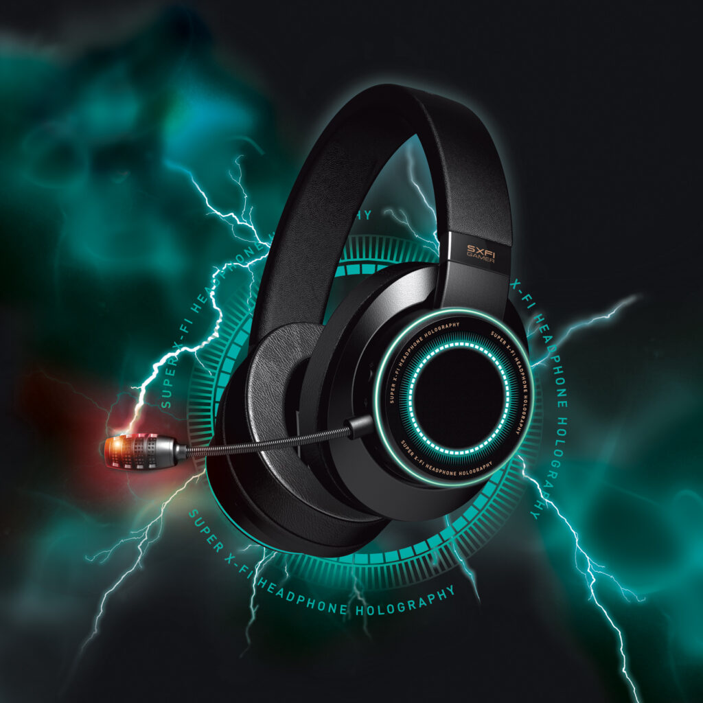 Creative SXFI GAMER: USB-C-Headset mit BATTLE Mode-Klangprofil und CommanderMic