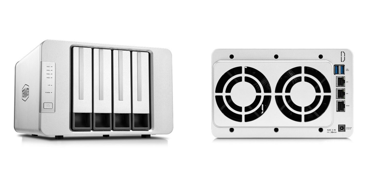 TerraMaster startet das F4-422, 10GbE 4-Bay Professional NAS