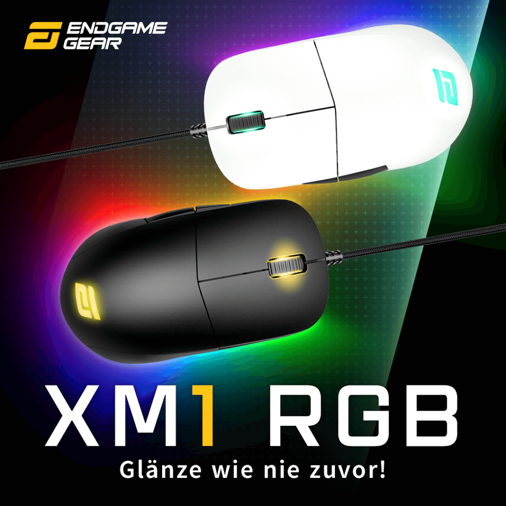 Neu bei Caseking: Endgame Gear XM1 RGB Gaming-Maus für ambitionierte Gamer!
