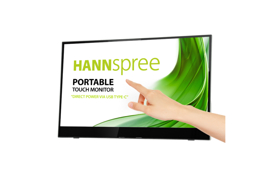 HANNspree: Portable USB-Monitore mit 15,6-Zoll-ADS-Panel