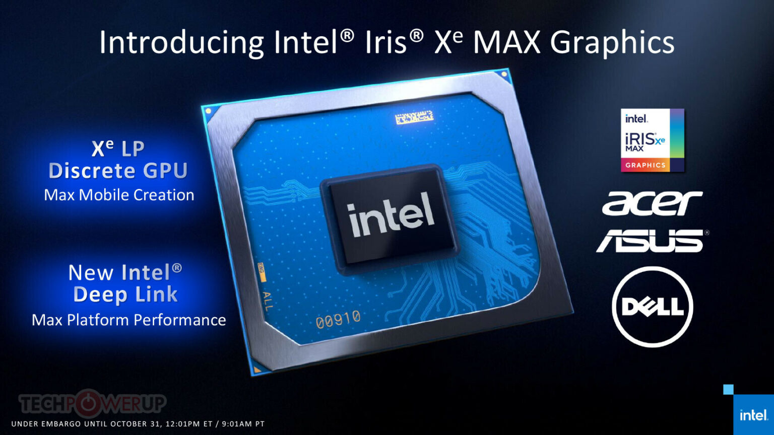 Intel Iris Xe MAX: Dedizierte GPU vorgestellt
