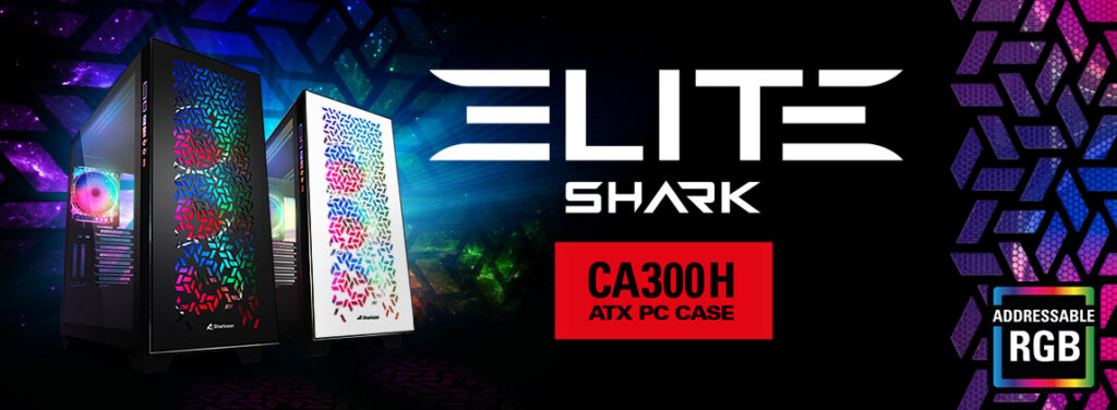 Sharkoon ELITE SHARK CA300H | Premium-Gehäuse für PC-Enthusiasten