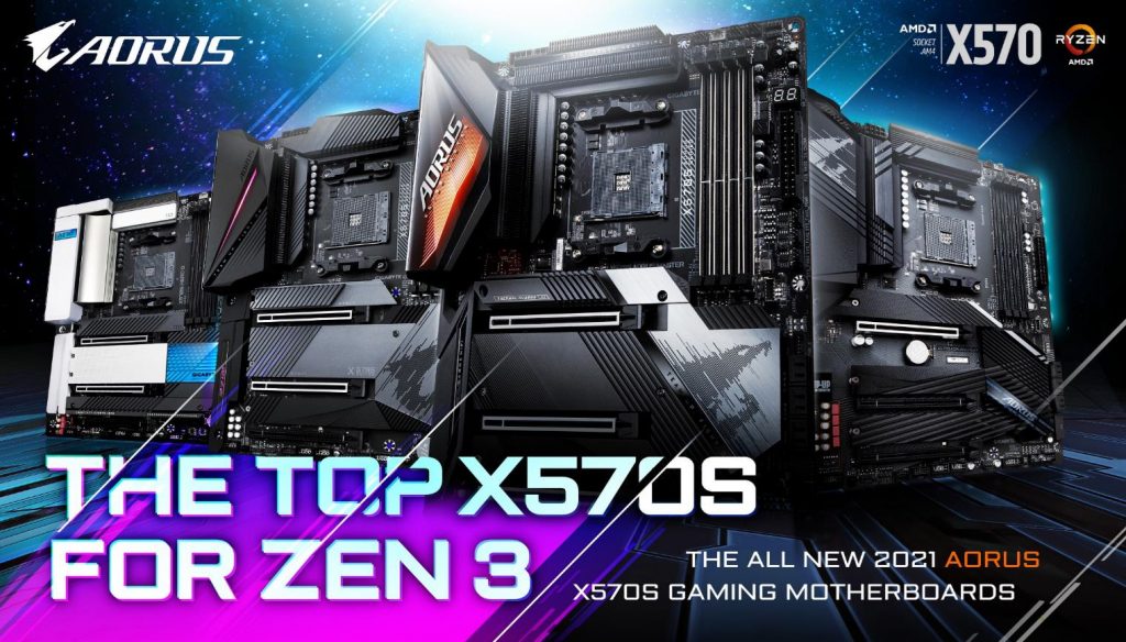 GIGABYTE entfesselt die AMD X570S Motherboards mit extrem leiser Kühlung
