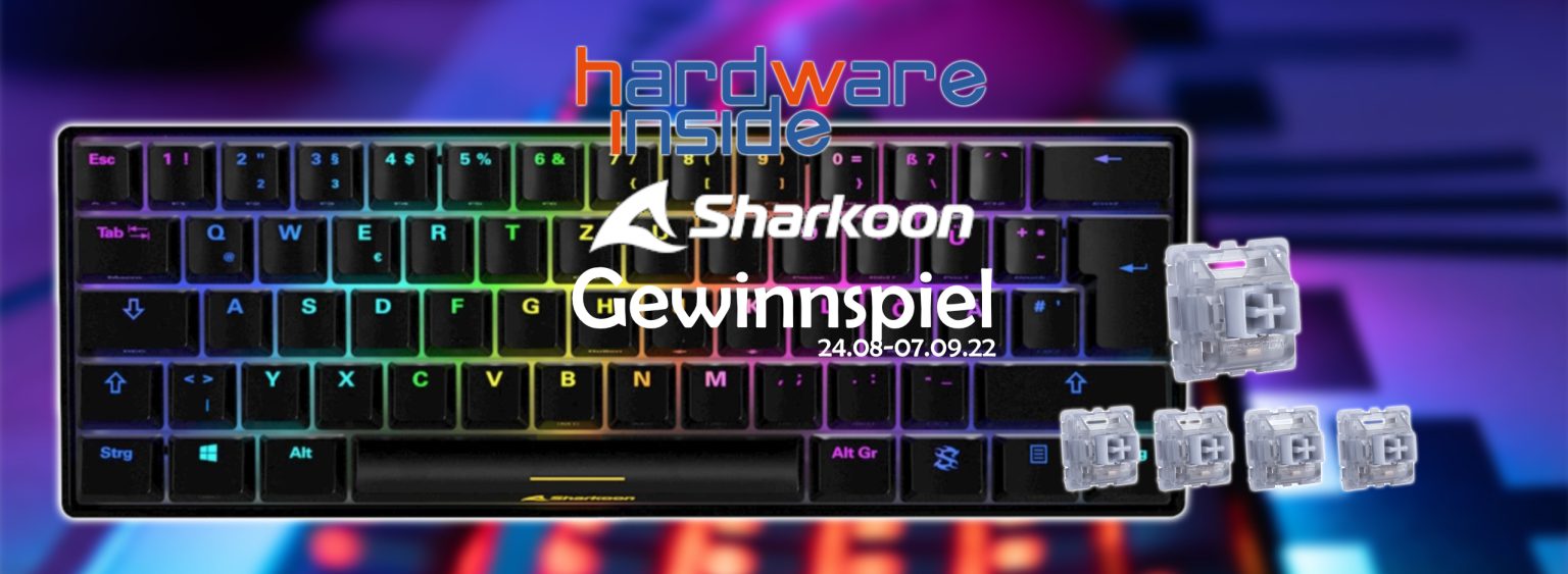 Gewinne jetzt: Mechanische Tastatur im kompakten 60%-Layout, Hot-Swap PCB und zusätzlich einen Satz Gateron PRO SILVER