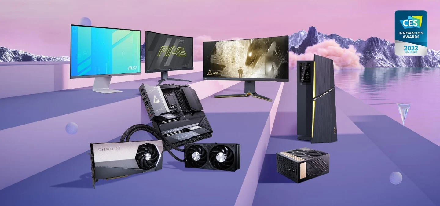 CES 2023: MSI mit 13 Innovationspreisen ausgezeichnet MSI