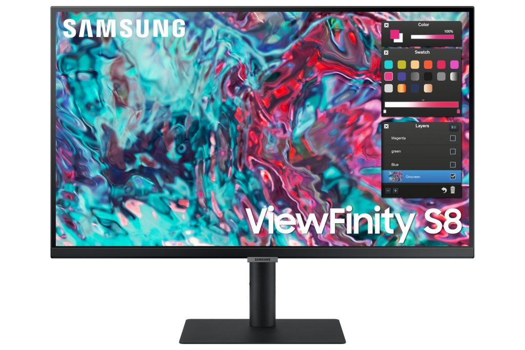 Neues Multitalent ViewFinity S8UT fungiert als Grafik-Monitor und multifunktionelle Docking Station gleichzeitig