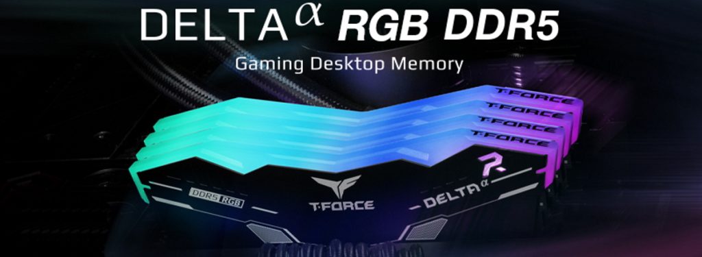 TEAMGROUP kündigt T-FORCE DELTAα RGB DDR5 an