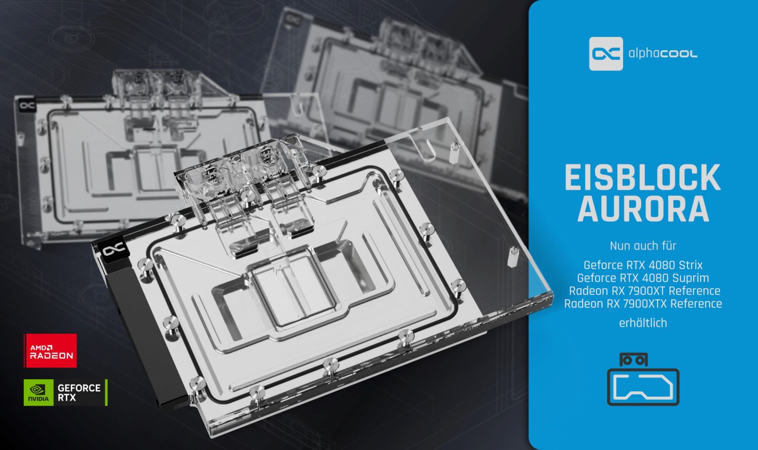 New cooler for RTX 4080 and RX 7900XT(X) GPUs