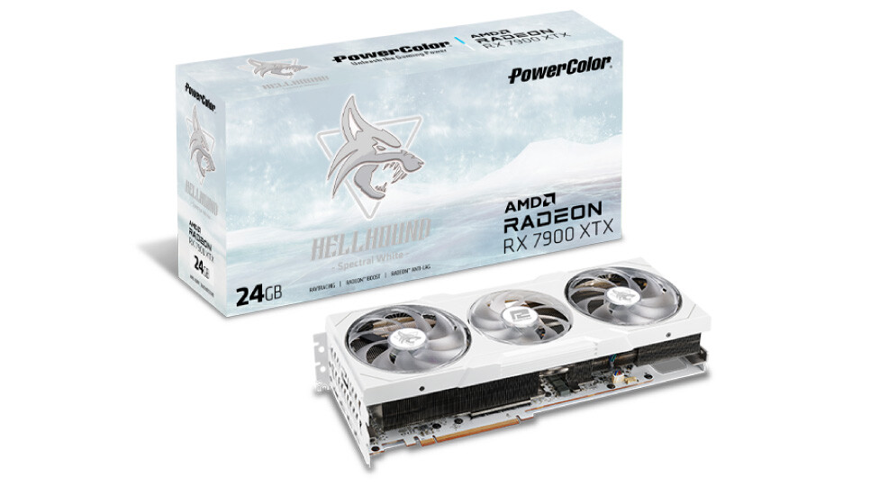 PowerColor Hellhound Radeon RX 7900 XTX Spectral White_2