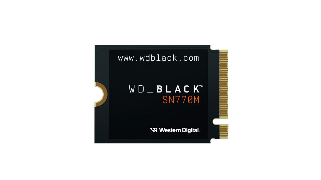 WD_BLACK SN770M NVMe SSD von Western Digital: Ein mobiles Spieleerlebnis der Extraklasse jetzt auch für Handheld-Gaming-PCs