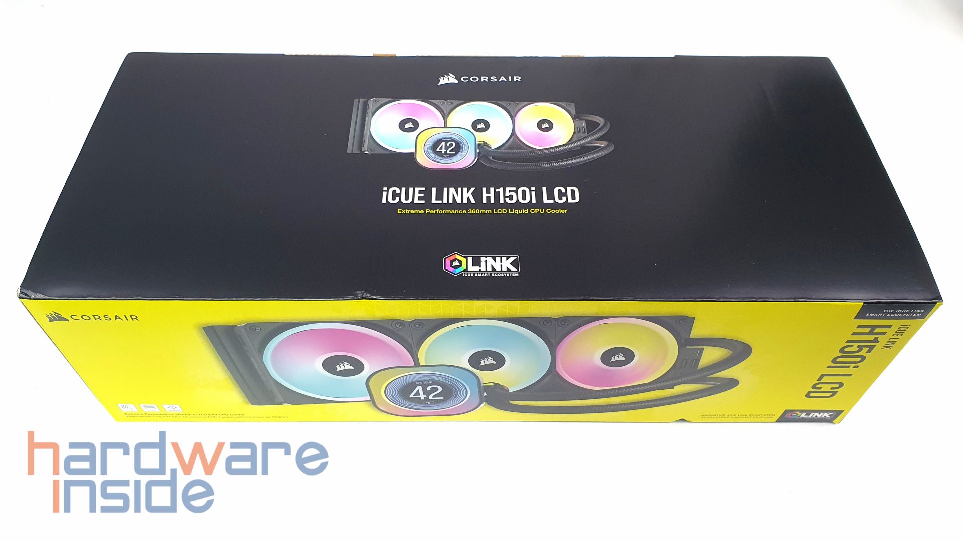 Corsair iCUE LINK H150i LCD im Test - Hardware-Inside