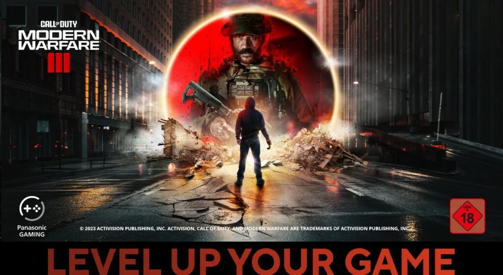 Panasonic wird europäischer TV-Partner von CALL OF DUTY: MODERN WARFARE III
