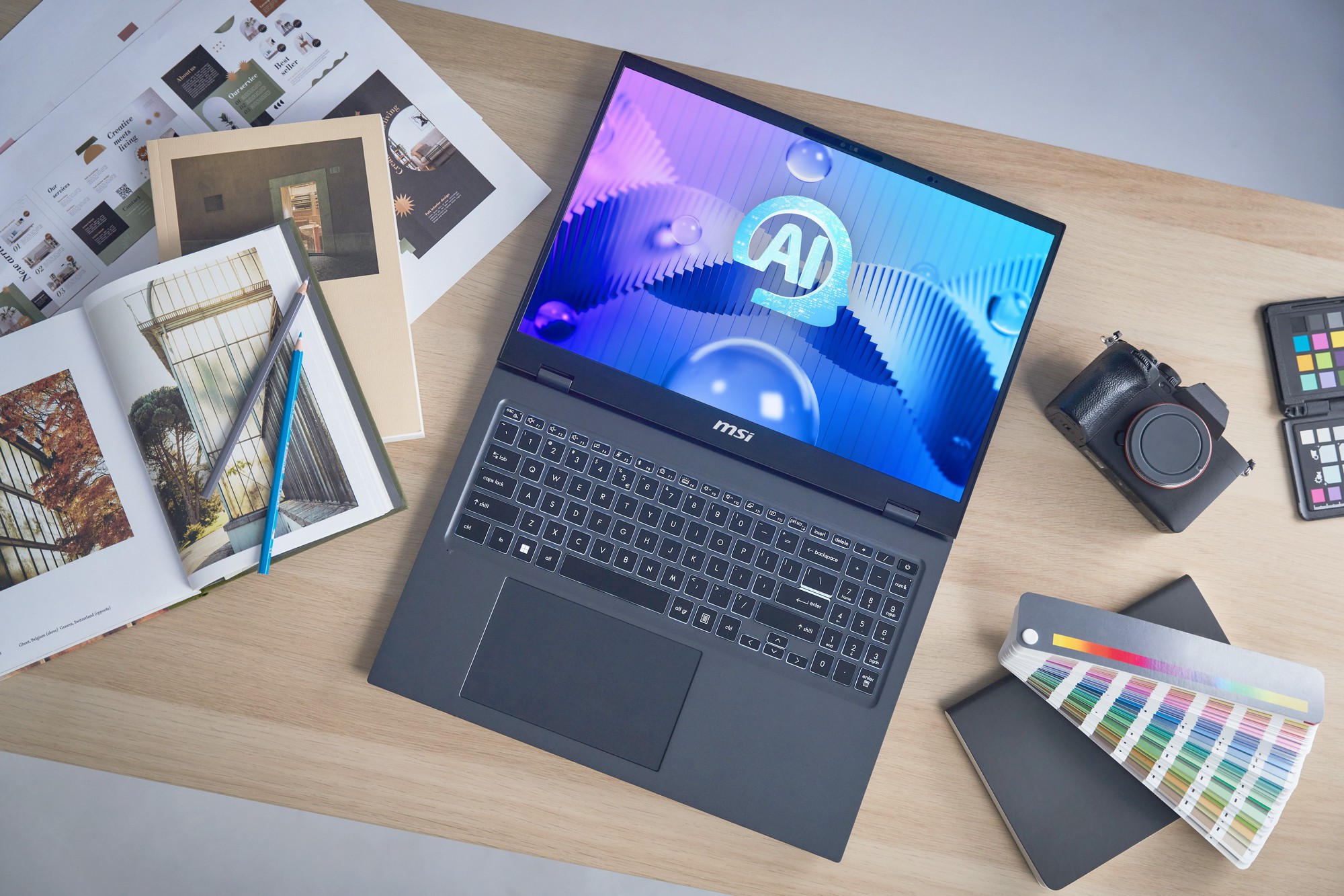 Start der KI-Laptop-Ära: MSI präsentiert Prestige 16 AI Studio & Prestige 13 AI Evo MSI-Prestige-16-AI-Studio-oben