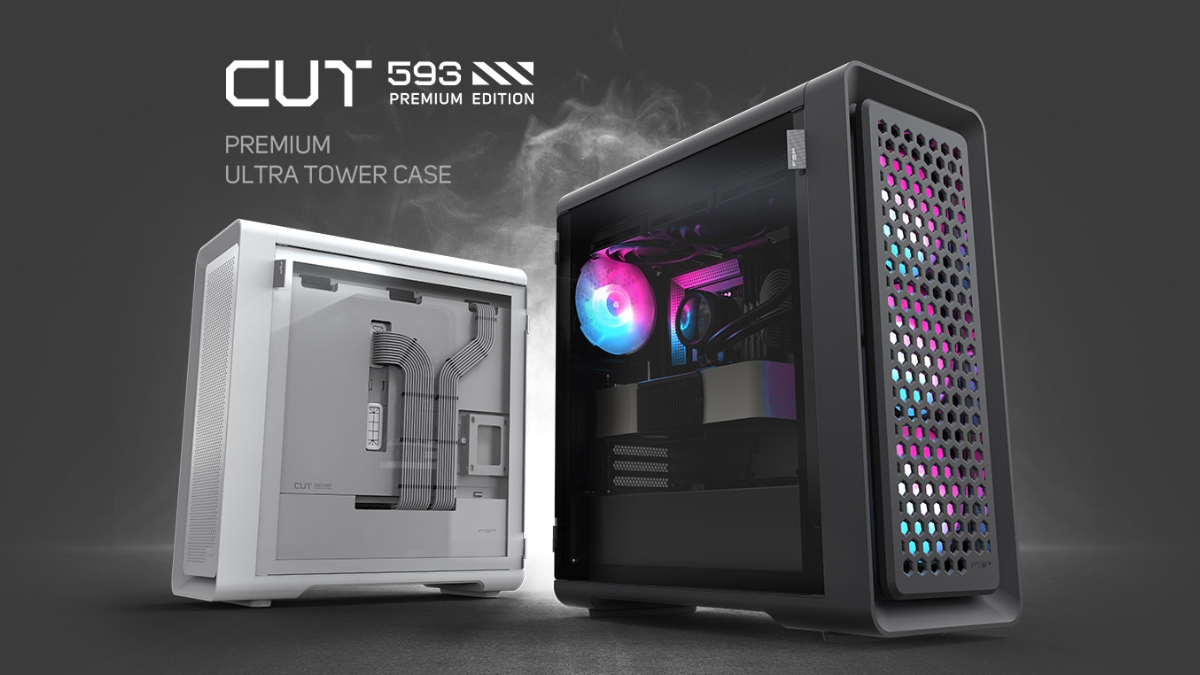 FSP enthüllt die brandneue CUT593 Gehäuseserie CUT2
