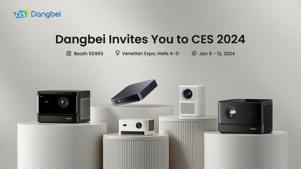Dangbei präsentiert auf der CES 2024 bahnbrechende Neuerungen in der Projektionstechnologie