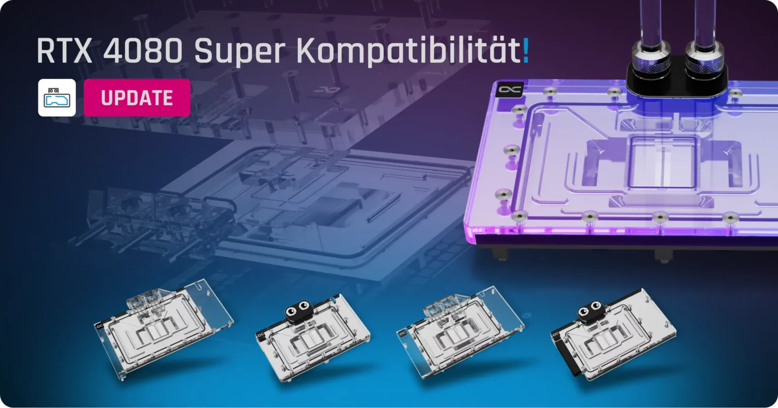 Alphacool bestätigt die ersten Kühlblöcke, die nun auch mit den neuen Modellen der RTX 4080 Super kompatibel sind