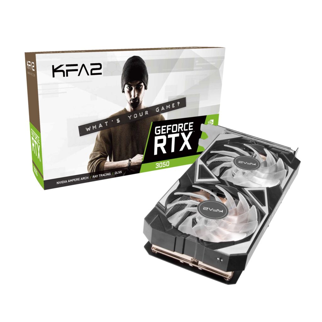 KFA2 präsentiert GeForce RTX 3050 EX jetzt mit 6GB GDDR6