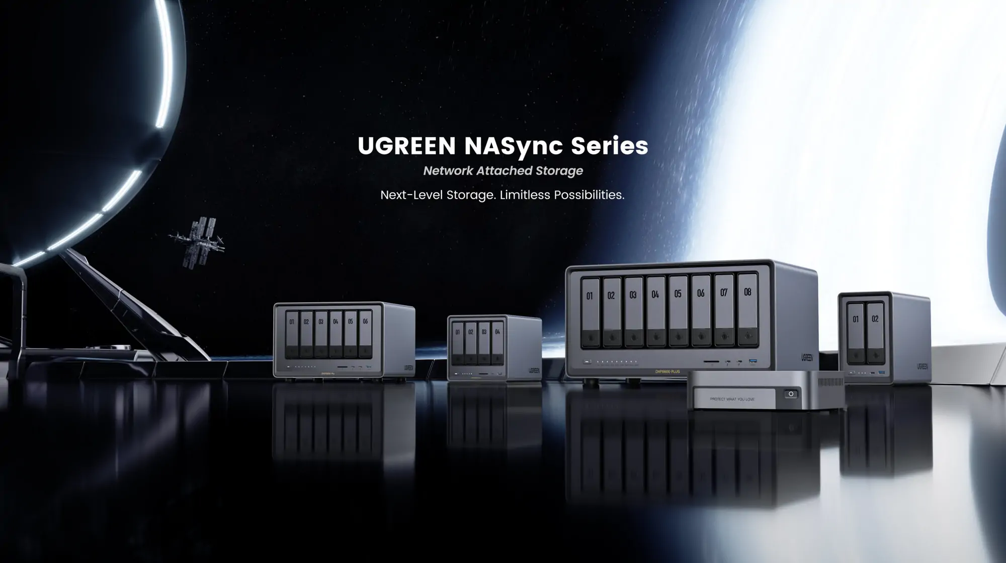 Ugreen stellt Network-Attached Storage-Lösungen vor: Die Ugreen NASync-Serie Ugreen-NASync-Serie