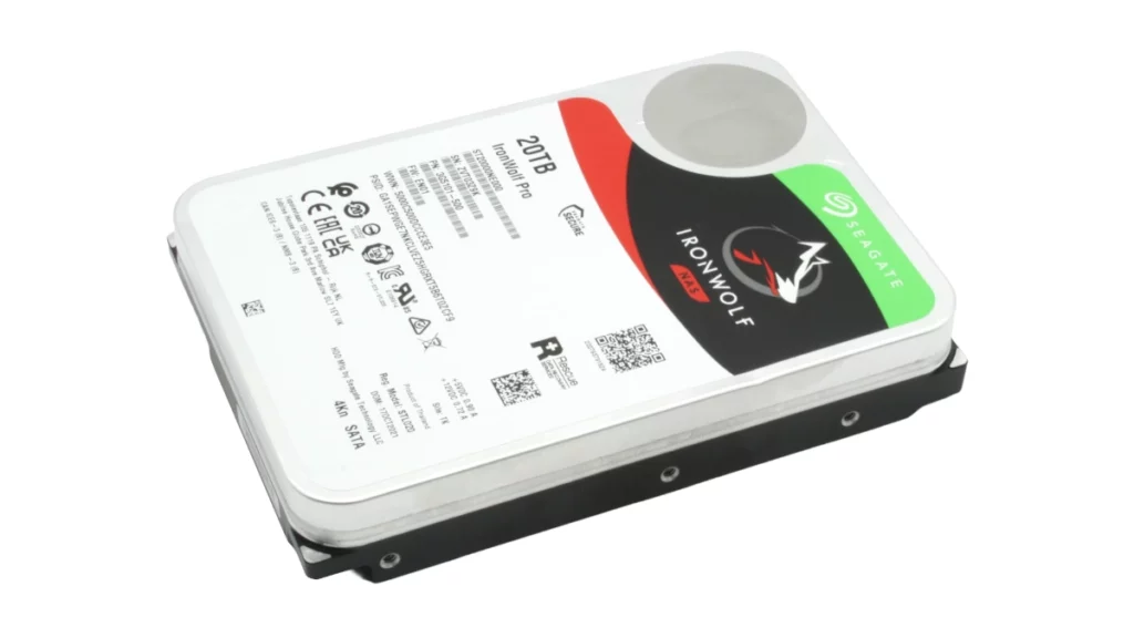 Seagate IronWolf Pro 20 TB NAS HDD im Test Seagate IronWolf Pro 20 TB NAS HDD