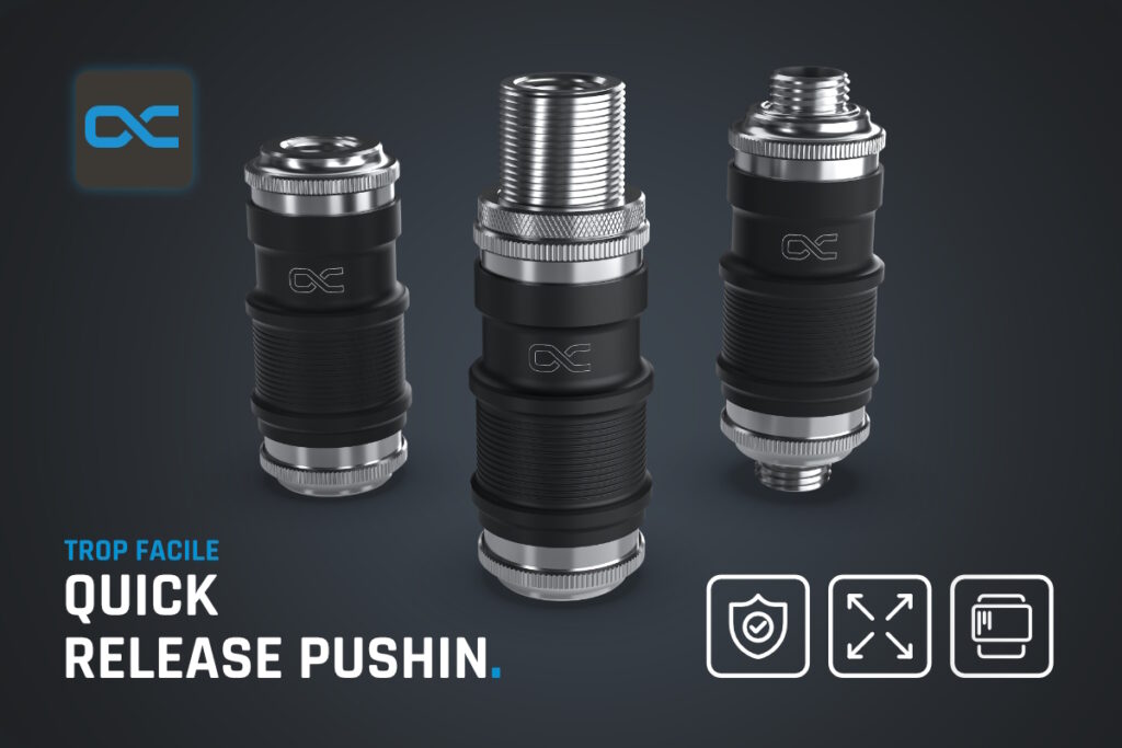 Alphacool stellt ES Quick Release BLH1A PushIn Set vor