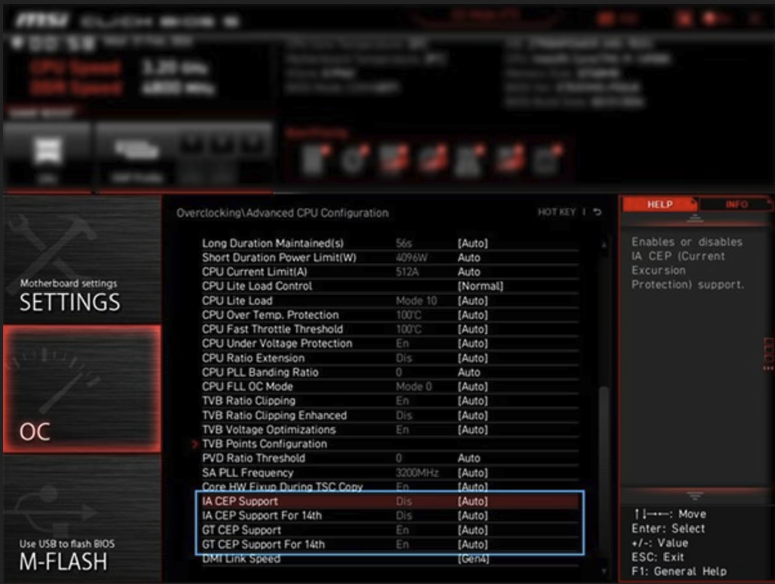 Cool bleiben und mehr Leistung bringen: MSI BIOS-Update ermöglicht Deaktivierung der CEP-Funktion für Intel-Prozessoren der 14. Generation