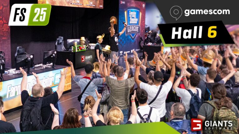Hüte & Hands-On Premiere: GIANTS Software bringt Landwirtschafts-Simulator 25 auf die gamescom