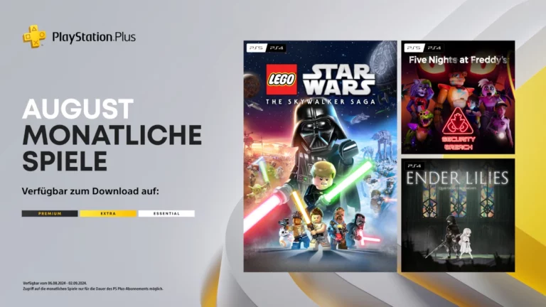 Neue PlayStation Plus-Titel für August 2024 GPT Neue PlayStation Plus-Titel für August 2024