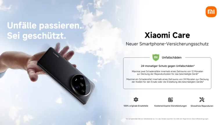 Xiaomi Care: Neuer Versicherungsschutz für Xiaomi Smartphones vorgestell