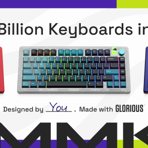 Glorious stellt bislang umfangreichstes Keyboard-Portfolio vor Glorious