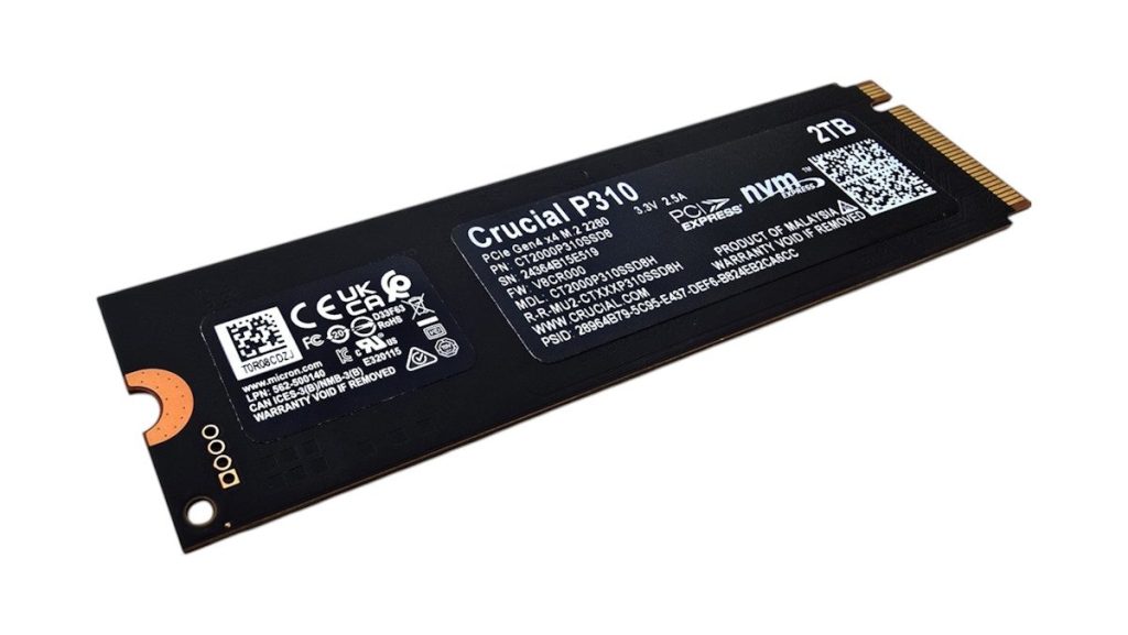 Crucial P310 im Notebook-Test Crucial P310 im Notebook-Test