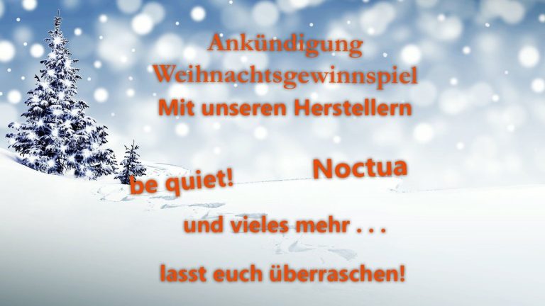Vorweihnachts-Gewinnspiele bei Hardware Inside